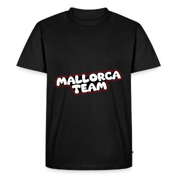 Équipe de Majorque - T-shirt Premium bio Homme - noir - Devant - Nico (187cm)