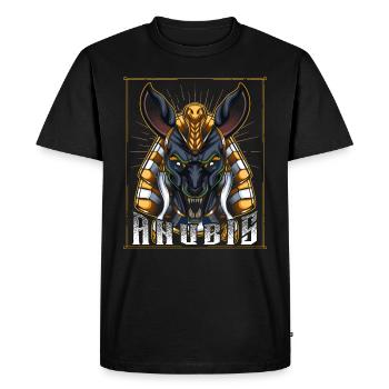 Anubis - T-shirt Premium bio Homme - noir - Devant - Nico (187cm)