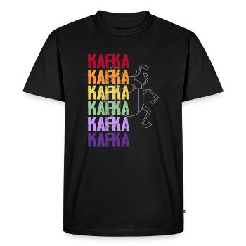 Kafka - The Metamorphosis - Men's Premium Organic T-Shirt - black - Front - Nico (187cm)