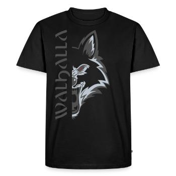 Valhalla Viking Vikings Bjoern côté fer - T-shirt Premium bio Homme - noir - Devant - Nico (187cm)
