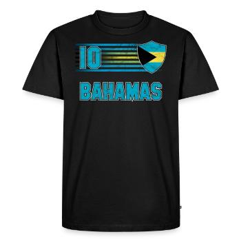 Bahamas - T-shirt Premium bio Homme - noir - Devant - Nico (187cm)
