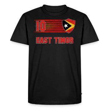 Timor oriental - T-shirt Premium bio Homme - noir - Devant - Nico (187cm)