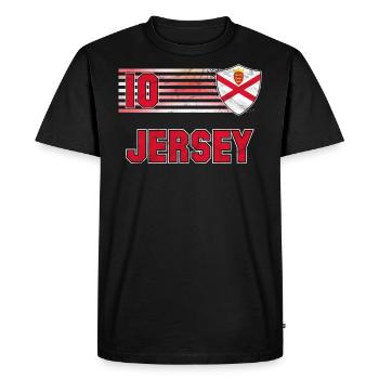 Jersey - T-shirt Premium bio Homme - noir - Devant - Nico (187cm)