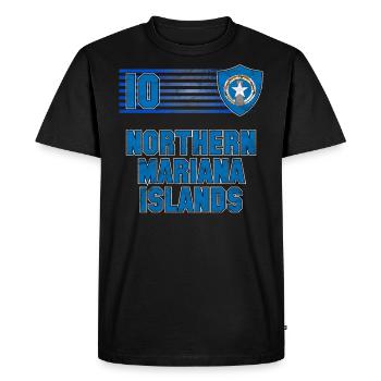 Northern Mariana Islands - Men's Premium Organic T-Shirt - black - Front - Nico (187cm)