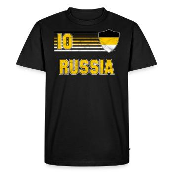 Empire russe - T-shirt Premium bio Homme - noir - Devant - Nico (187cm)