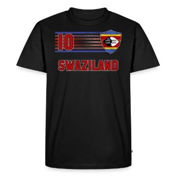 Swaziland - T-shirt Premium bio Homme - noir - Devant - Nico (187cm)