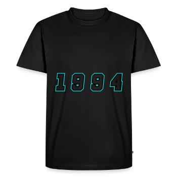 1994 Year Number - Men's Premium Organic T-Shirt - black - Front - Nico (187cm)