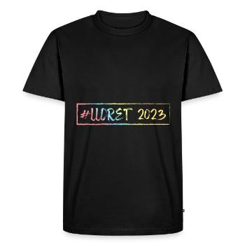 Lloret De Mar 2023 - Men's Premium Organic T-Shirt - black - Front - Nico (187cm)