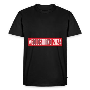 L’équipe des Sables d’Or 2024 - T-shirt Premium bio Homme - noir - Devant - Nico (187cm)