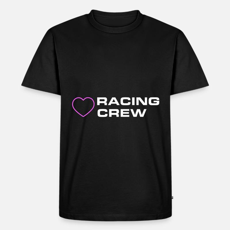 Équipage de course - T-shirt Premium bio Homme - noir