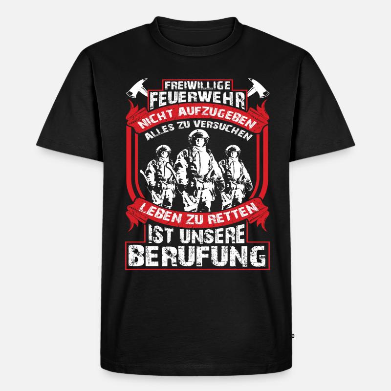 Meine Berufung - Männer Premium Bio T-Shirt - Schwarz