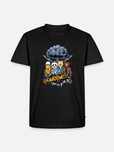 L'équipe d'animal de compagnie - T-shirt Premium bio Homme - noir