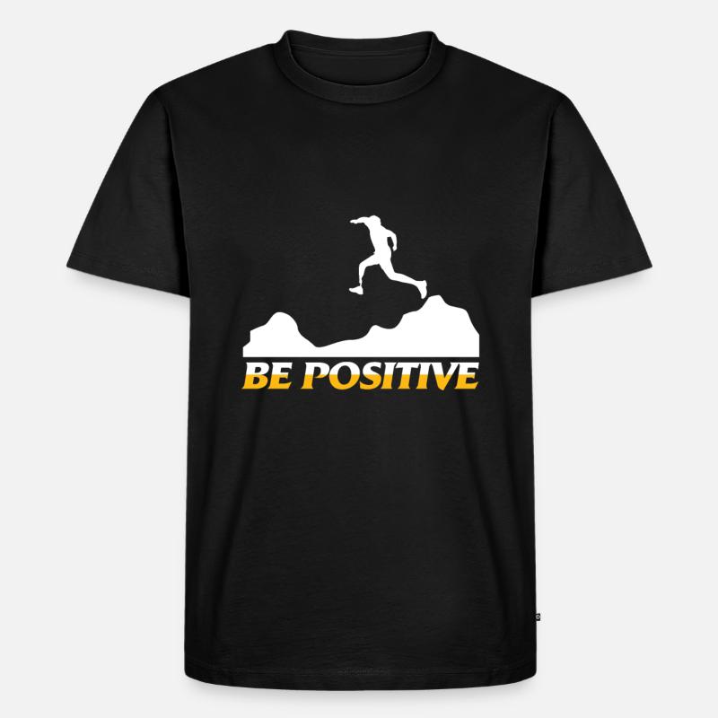 Prosthesis leg runner disability - Men's Premium Organic T-Shirt - black