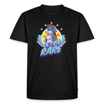 Chat Licorne Ultra Taux Maine Coon - T-shirt Premium bio Homme - noir - Devant - Nico (187cm)
