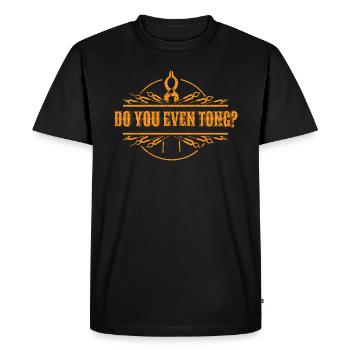 Blacksmith Pliers Pliers Tong Tooling Equipment - Men's Premium Organic T-Shirt - black - Front - Nico (187cm)