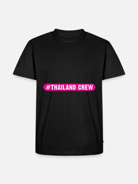 Thailand Crew - Männer Premium Bio T-Shirt - Schwarz