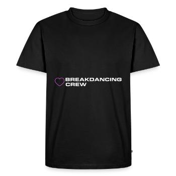 Équipe de breakdance - T-shirt Premium bio Homme - noir - Devant - Nico (187cm)