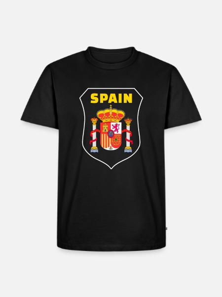 Spain - Men's Premium Organic T-Shirt - black