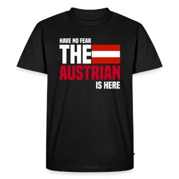 Autriche - T-shirt Premium bio Homme - noir - Devant - Nico (187cm)