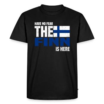 Finlande - T-shirt Premium bio Homme - noir - Devant - Nico (187cm)