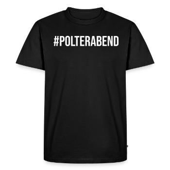 Chemise de douche mariage cadeau de mariage mariage Polter - T-shirt Premium bio Homme - noir - Devant - Nico (187cm)