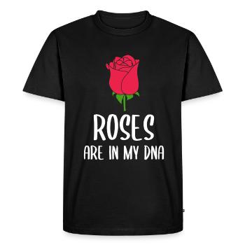 Rosen Florist Floristik Gärtner Garten Geschenk - T-shirt Premium bio Homme - noir - Devant - Nico (187cm)