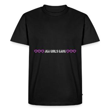 Enterrement de vie de jeune fille - T-shirt Premium bio Homme - noir - Devant - Nico (187cm)