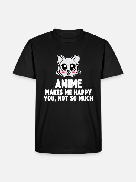 Anime - Men's Premium Organic T-Shirt - black
