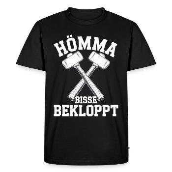 Rhénanie-du-Nord-Westphalie Rhénanie-du-Nord-Westphalie Rhénanie-du-Nord-Westphalie Allemagne Ruhrpott - T-shirt Premium bio Homme - noir - Devant - Nico (187cm)