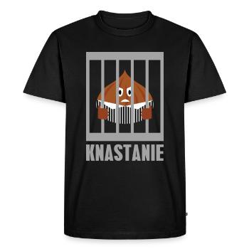 Prison pénitentiaire - prison châtaigniers eichel - T-shirt Premium bio Homme - noir - Devant - Nico (187cm)