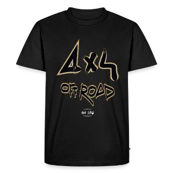 4x4 HORS ROUTE - T-shirt Premium bio Homme - noir - Devant - Nico (187cm)