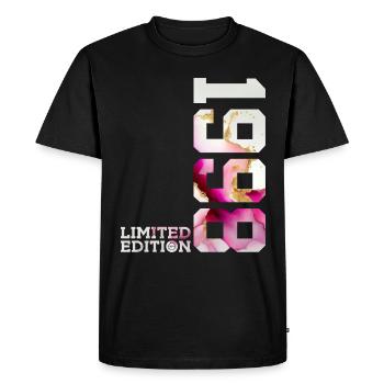 28TH BIRTHDAY 28 YEARS LIMITED EDITION 1998 - Men's Premium Organic T-Shirt - black - Front - Nico (187cm)