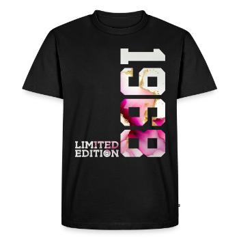 58TH BIRTHDAY 58 YEARS LIMITED EDITION 1968 - Men's Premium Organic T-Shirt - black - Front - Nico (187cm)