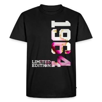 62E ANNIVERSAIRE 62 ANS ÉDITION LIMITÉE 1964 - T-shirt Premium bio Homme - noir - Devant - Nico (187cm)