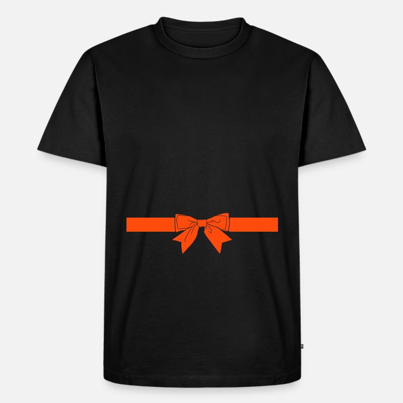 Schleife - Männer Premium Bio T-Shirt - undefined