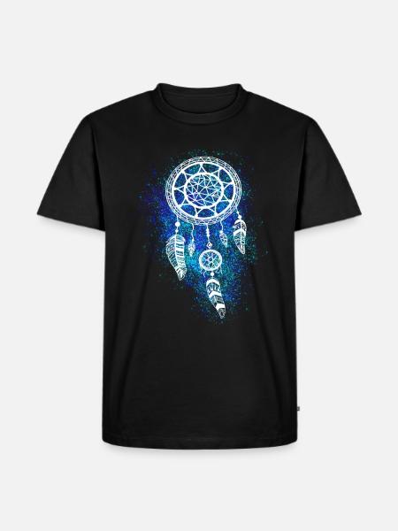 Dreamcatcher | Cadeau de rêve yoga méditation - T-shirt Premium bio Homme - noir