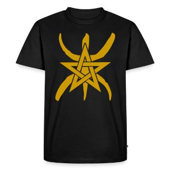 Berber Amazigh Morocco - Men's Premium Organic T-Shirt - black - Front - Nico (187cm)
