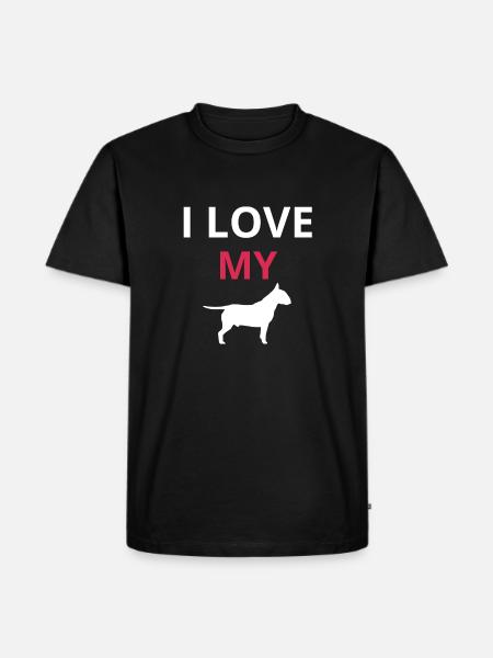 Bull Terrier - T-shirt Premium bio Homme - noir