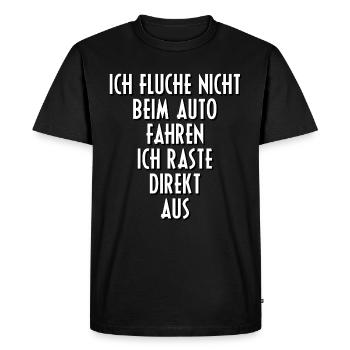 Désengager les dictons de moteur de voiture cadeau idée cadeau - T-shirt Premium bio Homme - noir - Devant - Nico (187cm)