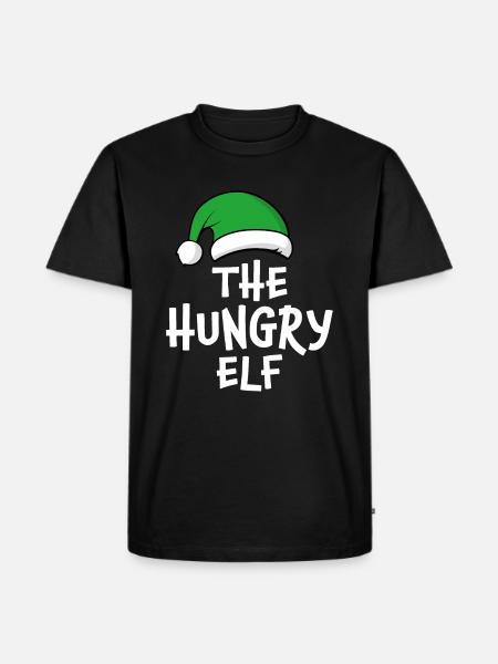 L’elfe affamé - T-shirt Premium bio Homme - noir