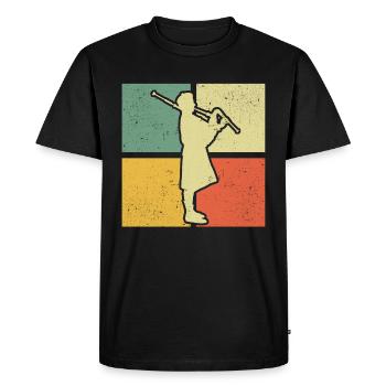 Cornemuse Cornemuse Cornemuse - T-shirt Premium bio Homme - noir - Devant - Nico (187cm)