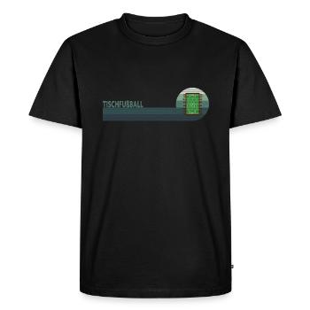 Table football professional table football player - Men's Premium Organic T-Shirt - black - Front - Nico (187cm)
