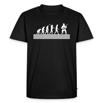 Banjo Banjo joueur Banjoïste - T-shirt Premium bio Homme - noir - Devant - Nico (187cm)