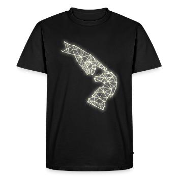Art des échecs - T-shirt Premium bio Homme - noir - Devant - Nico (187cm)