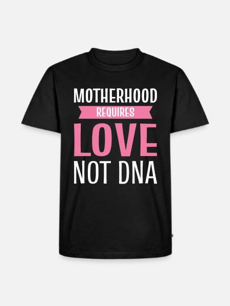 Mère aimante Douce et affectueuse - T-shirt Premium bio Homme - noir