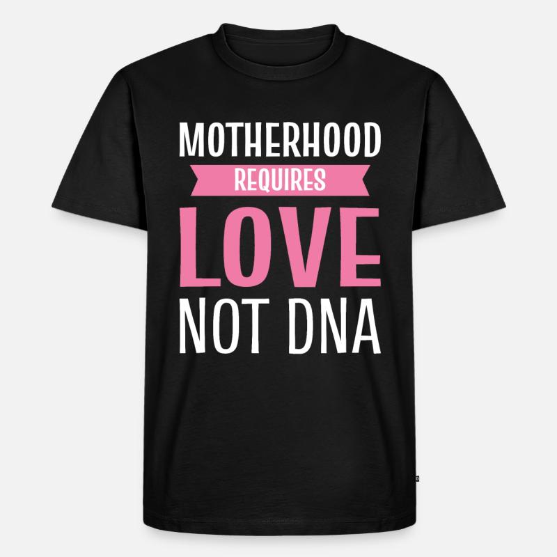 Mère aimante Douce et affectueuse - T-shirt Premium bio Homme - noir