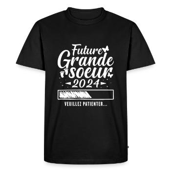 Future Grande Soeur 2024 - T-shirt Premium bio Homme - noir - Devant - Nico (187cm)