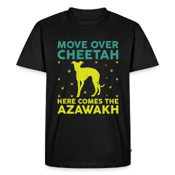 Azawakh Dog Owner Arabian Greyhound Tuareg Sloughi - T-shirt Premium bio Homme - noir - Devant - Nico (187cm)