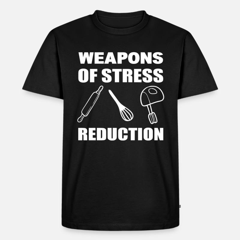 Lustiges Backen Spezialbäcker - Männer Premium Bio T-Shirt - Schwarz