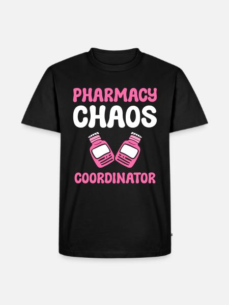 Apothekerleben Apotheker - Männer Premium Bio T-Shirt - Schwarz